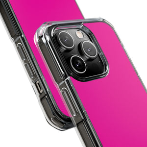 Hollywood Cerise | Handyhülle für iPhone (Clear Impact Case – magnetisch) 