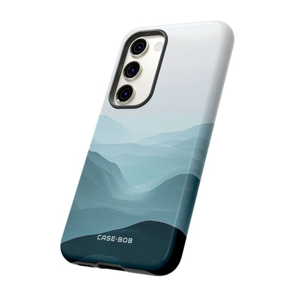 Teal Mist Mountains Samsung S23 Case - Tough