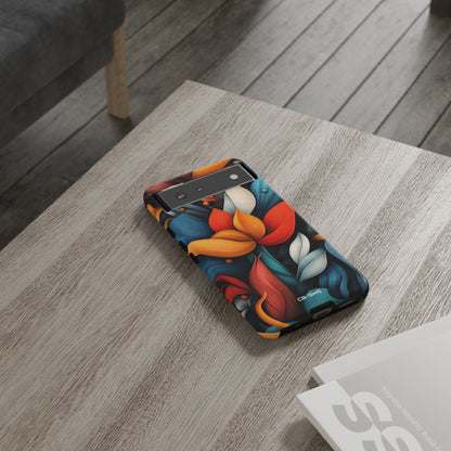 Vibrant Floral Harmony - Google Pixel Case