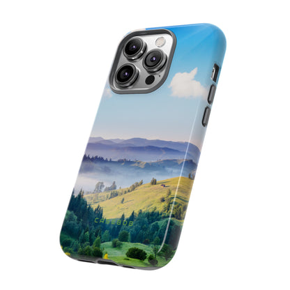 Mountain Sunny Day - Protective Phone Case