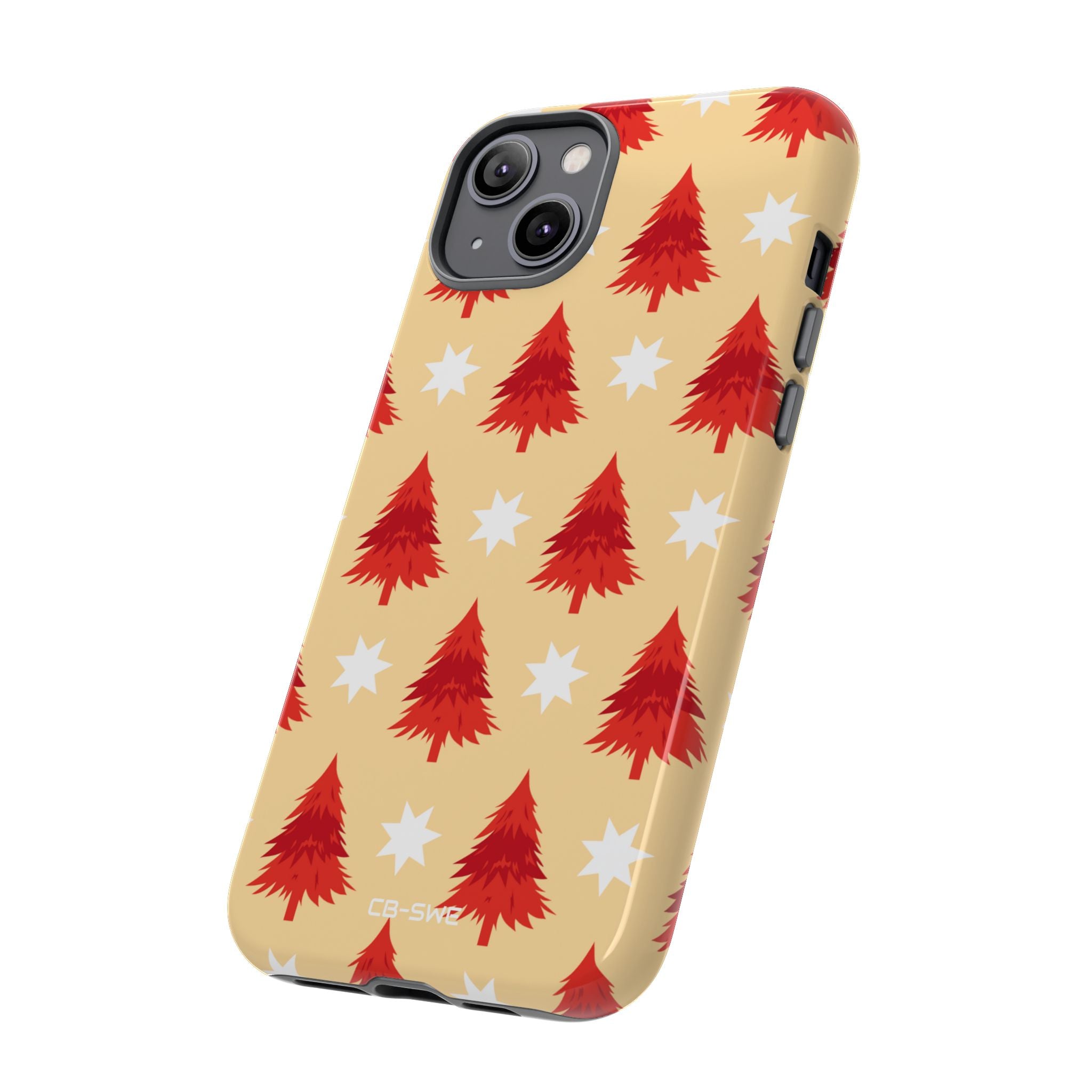 Red Trees Shine - iPhone Case