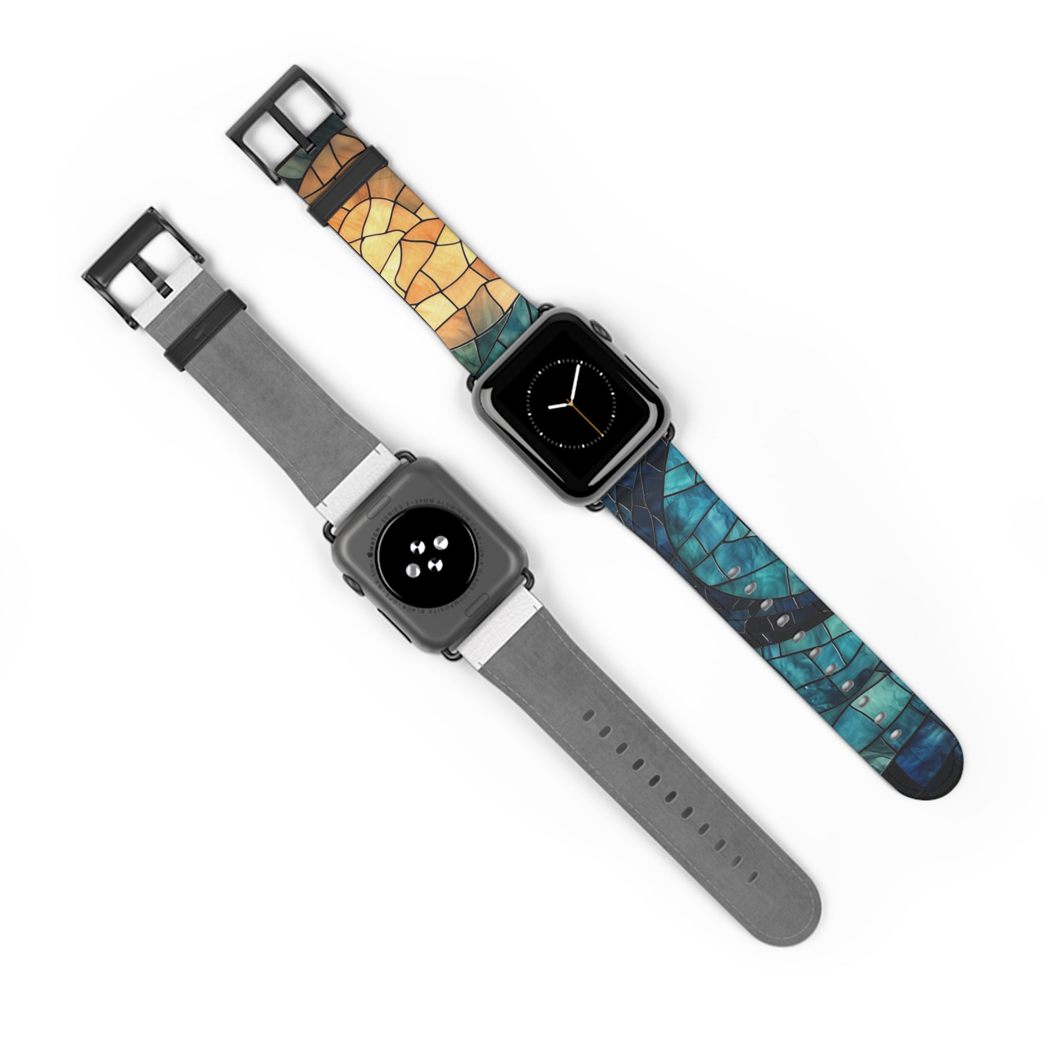 Blue Whale Mosaic - Watch Band