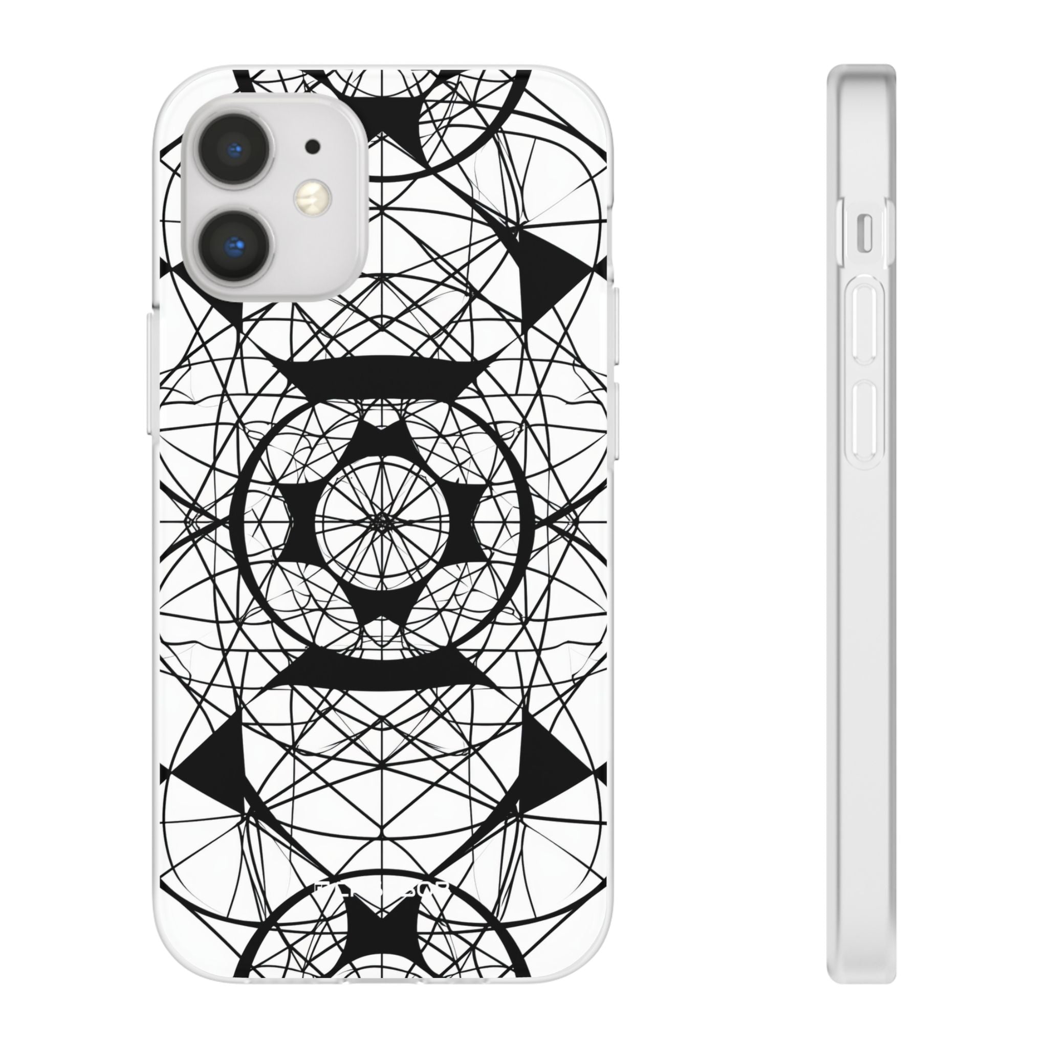 Geometric Hypnosis | Flexible Phone Case for iPhone