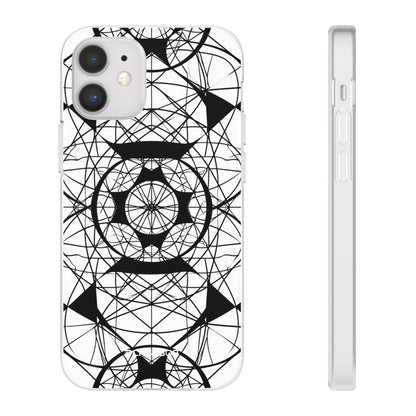 Geometric Hypnosis | Flexible Phone Case for iPhone