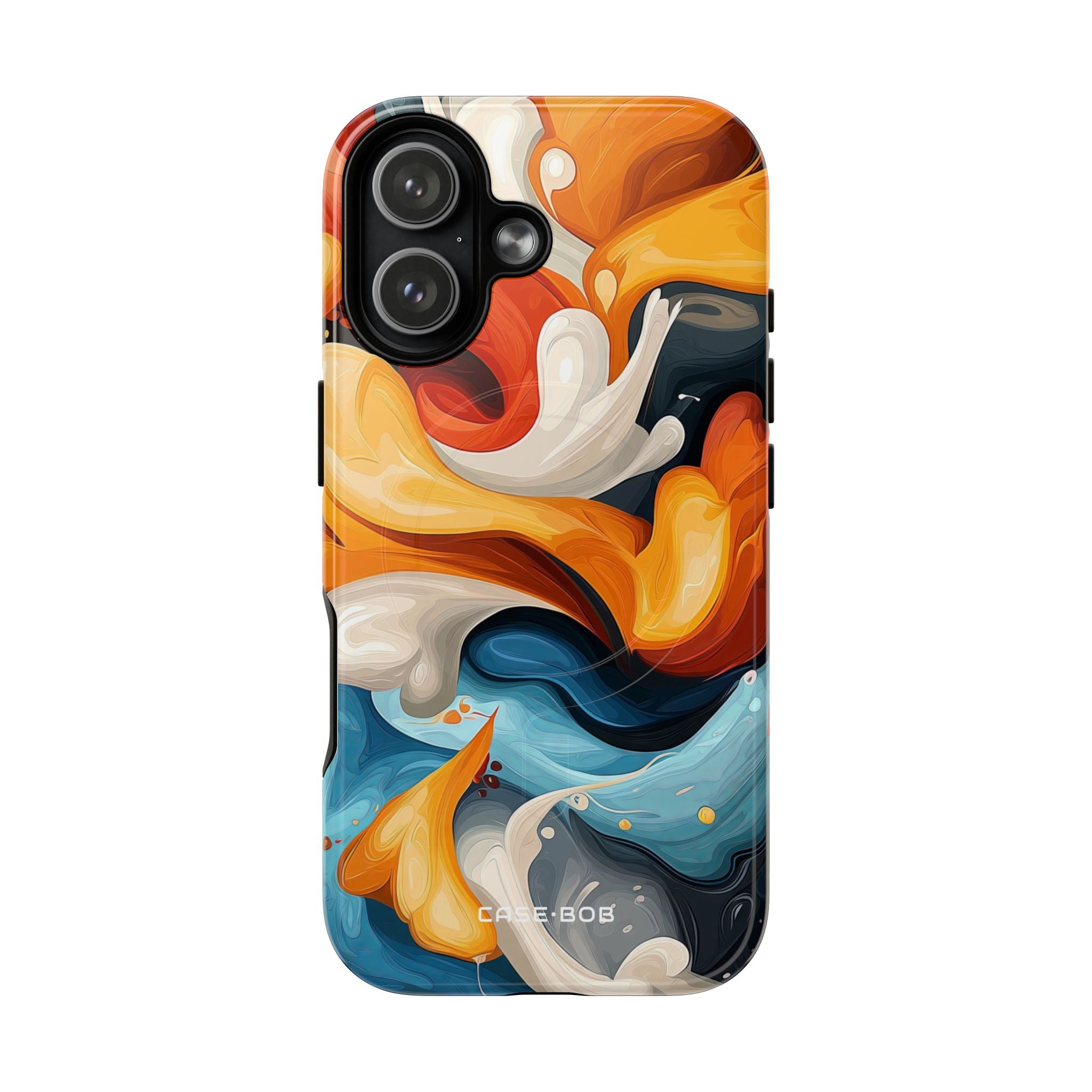 Crimson Ribbon iPhone 17 Case - Tough+