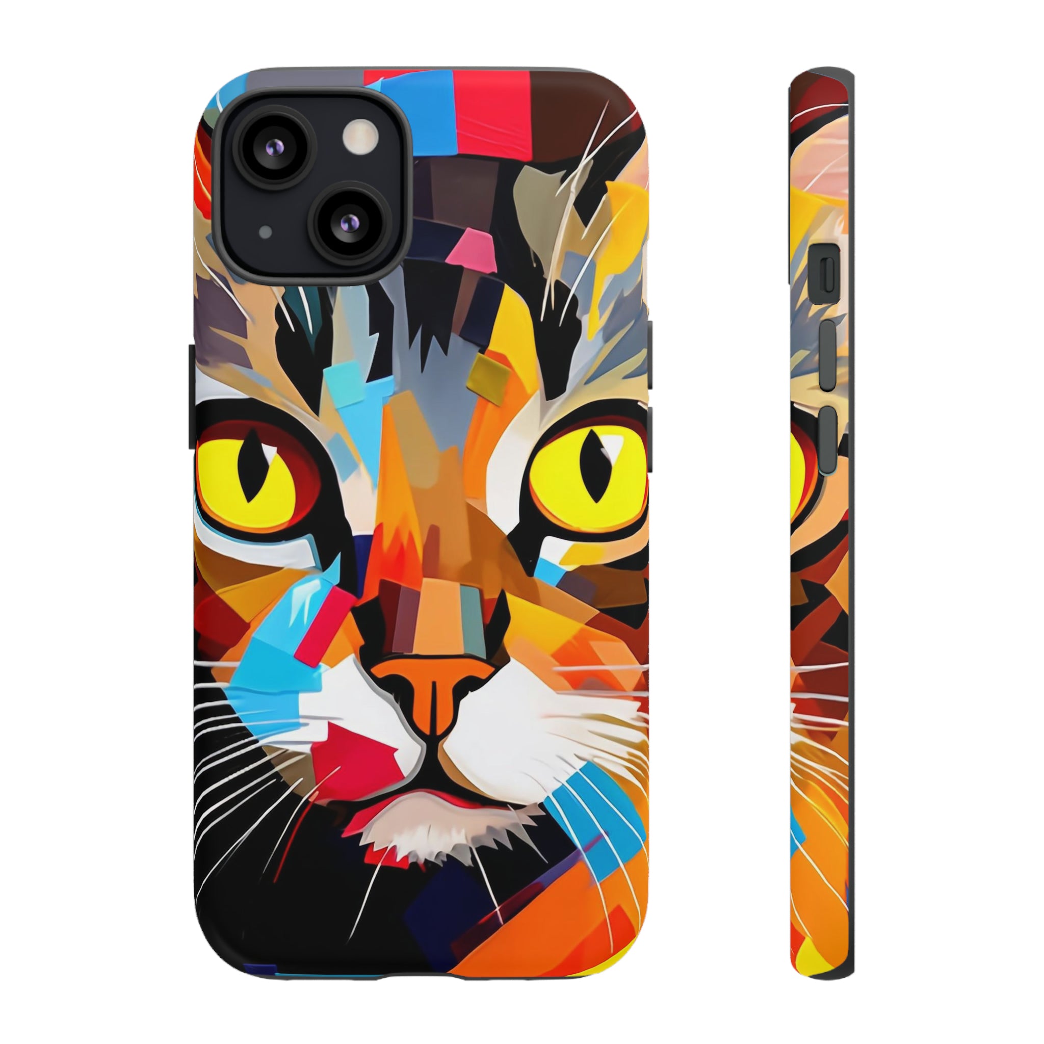 Abstract Kitty Palette Samsung Case (Protective)