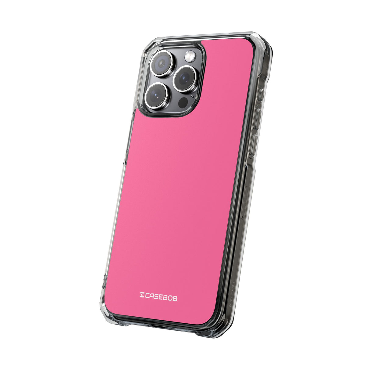 French Pink | Handyhülle für iPhone (Clear Impact Case – magnetisch)