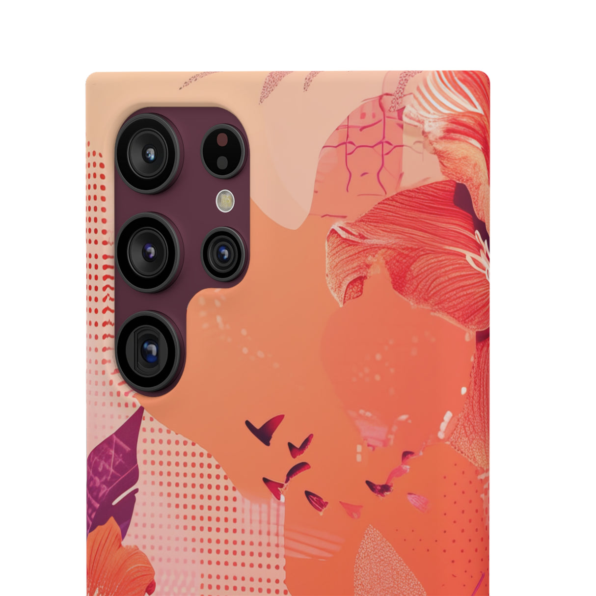 Living Coral Design | Handyhülle für Samsung (Slim Case)