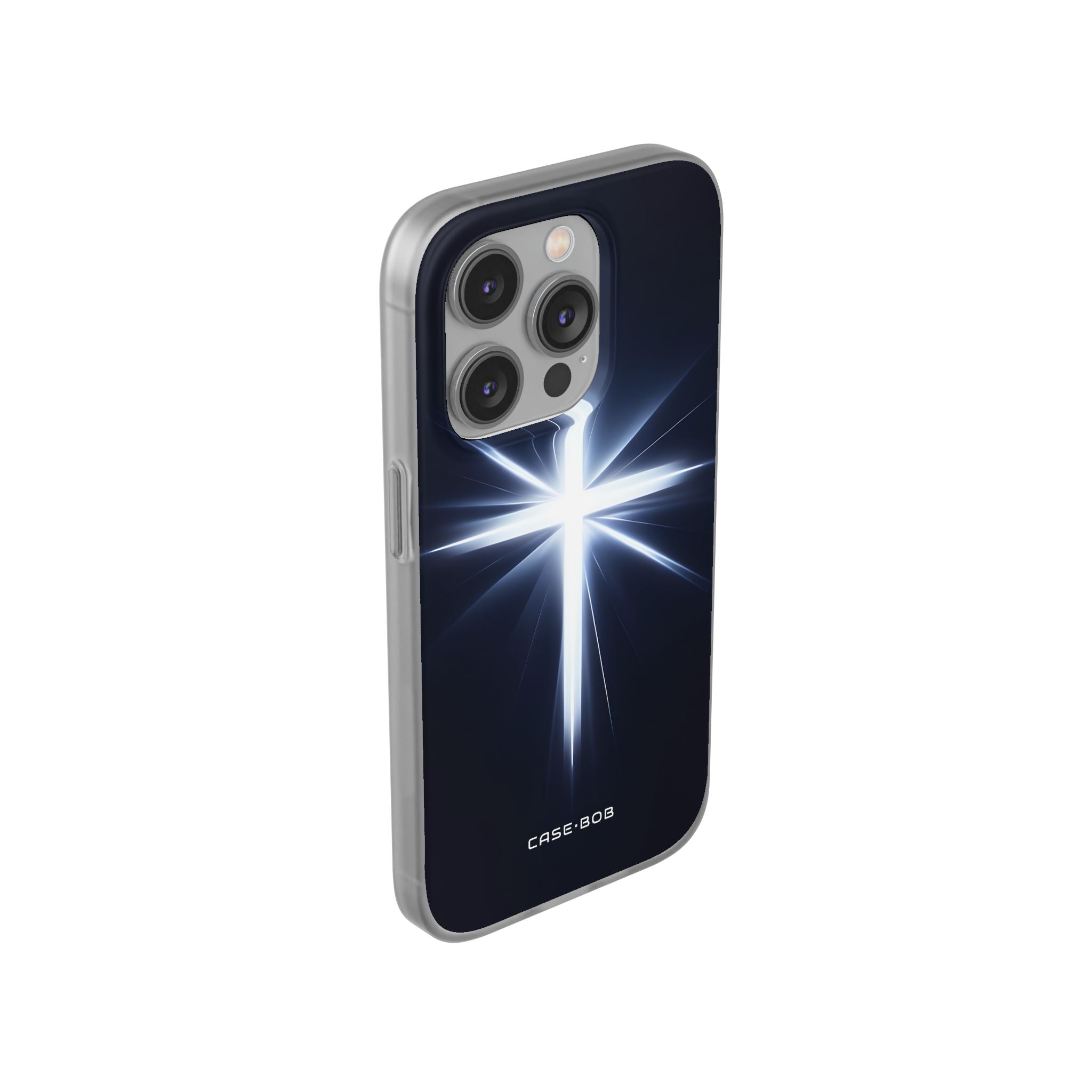 Glowing Crossburst iPhone 14 Pro Case - Soft