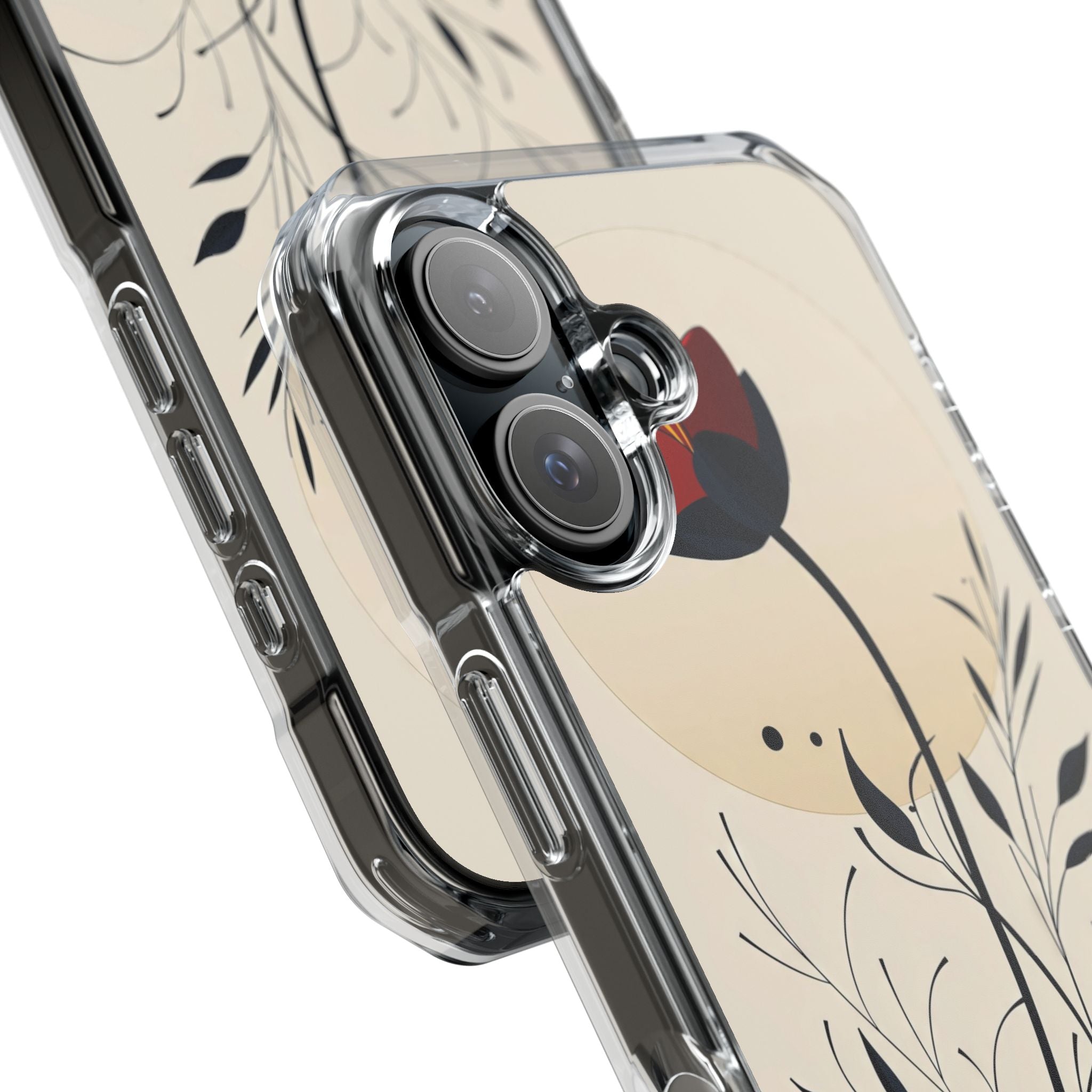 Red Flower Blossom iPhone Case - Impact