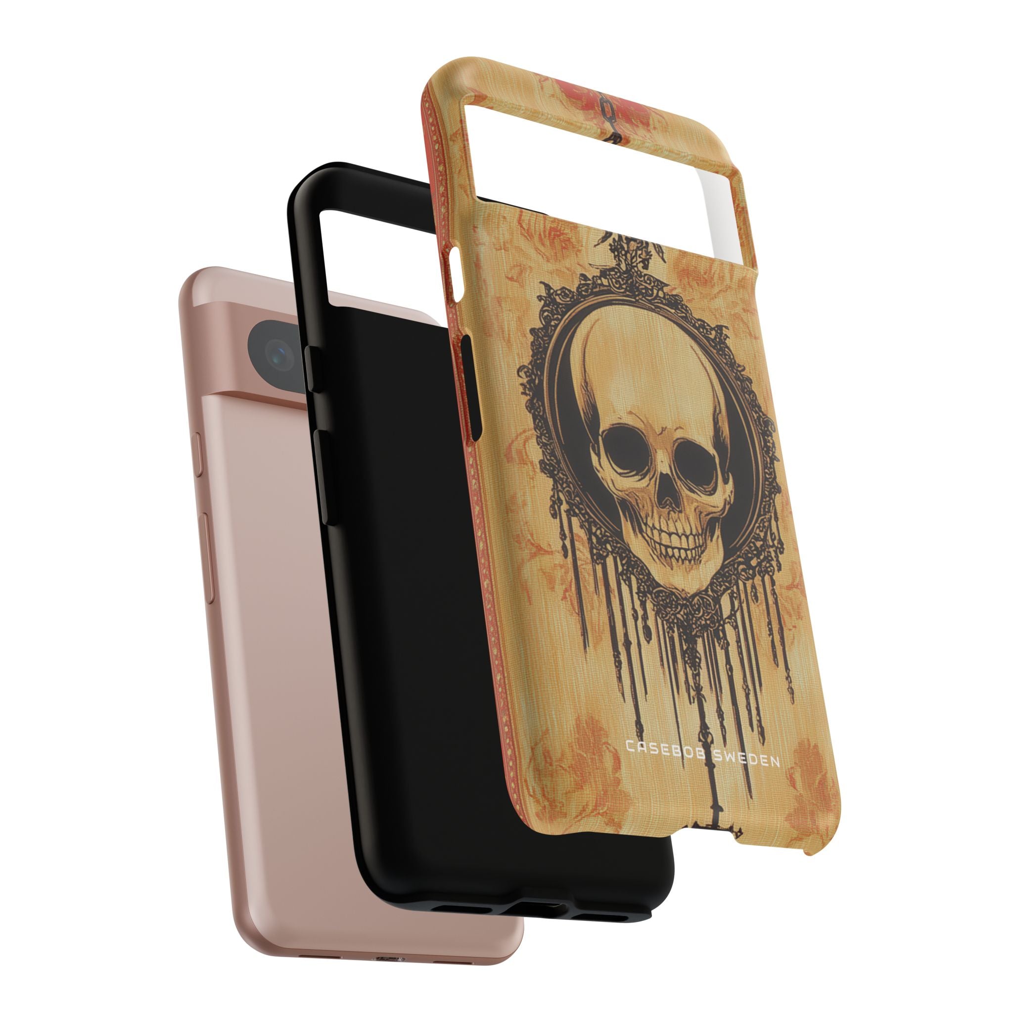 Gothic Skull Elegance Google Pixel 8 - Tough Phone Case