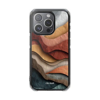 Layered Earth Whisper iPhone Case - Impact