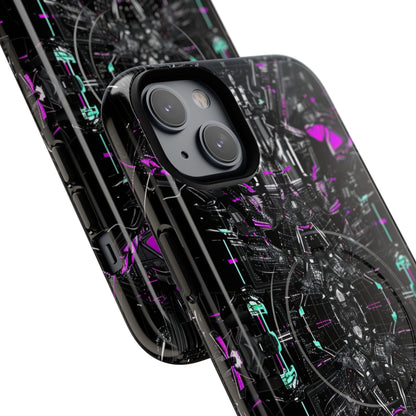 Cybernetic Neon Nexus iPhone 14 - Tough+