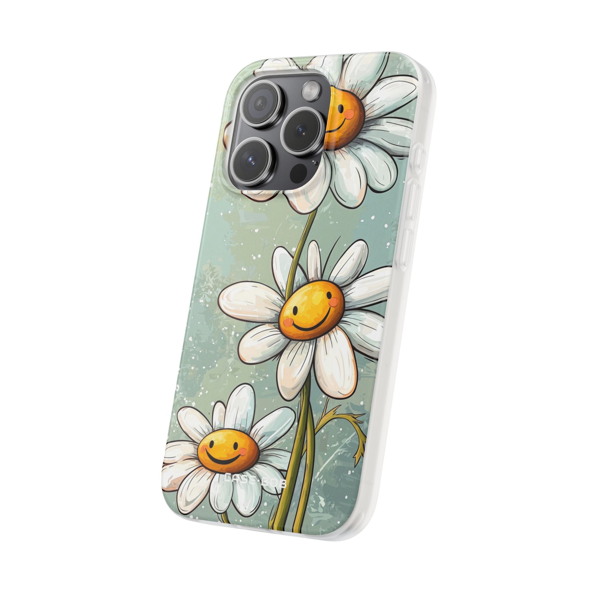 Sunny Daisy Smiles iPhone 15 Pro Case - Soft