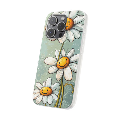 Sunny Daisy Smiles iPhone 15 Pro Case - Soft