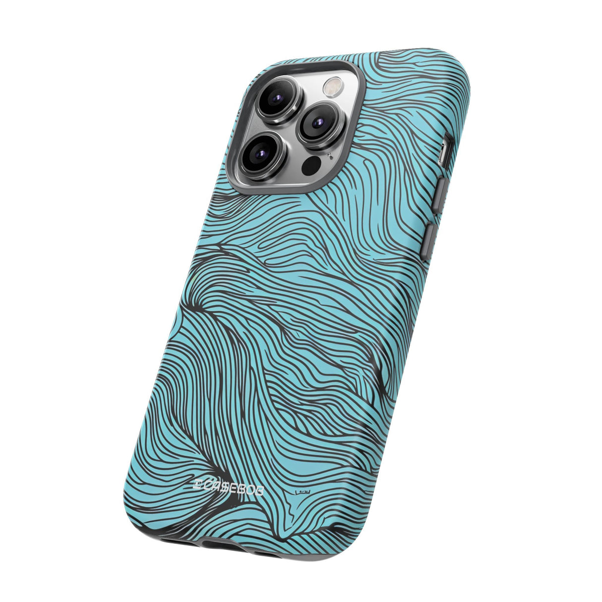 Wavy Serenity | Protective Phone Case for iPhone