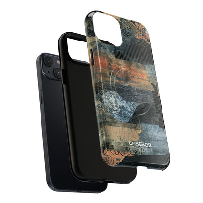 Rust Bloom Tangle iPhone 14 - Tough+