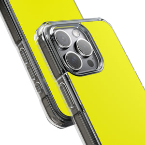 Lemon Glacier | Handyhülle für iPhone (Clear Impact Case - Magnetisch) 