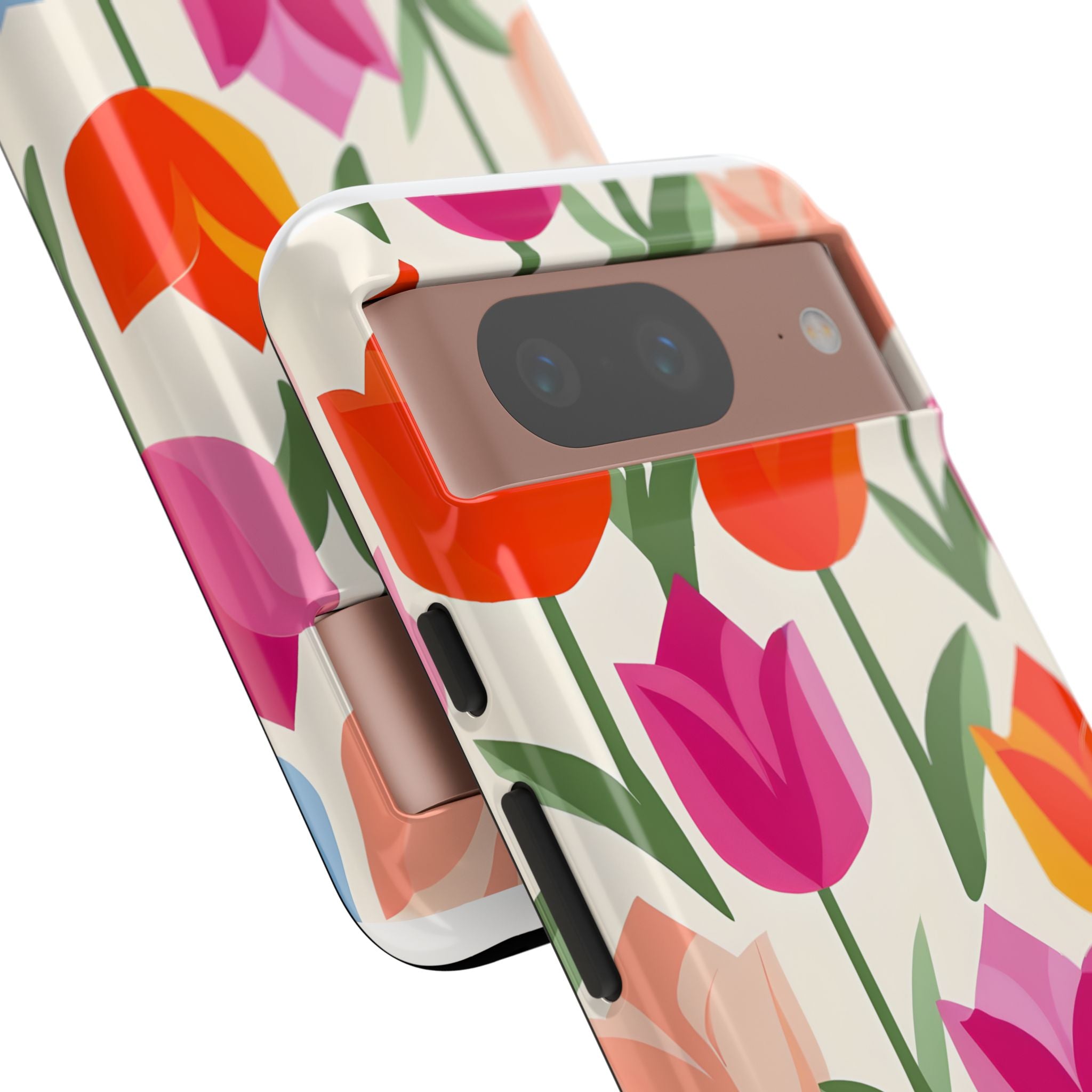 Tulip Harmony Green Google Pixel 8 Case - Tough
