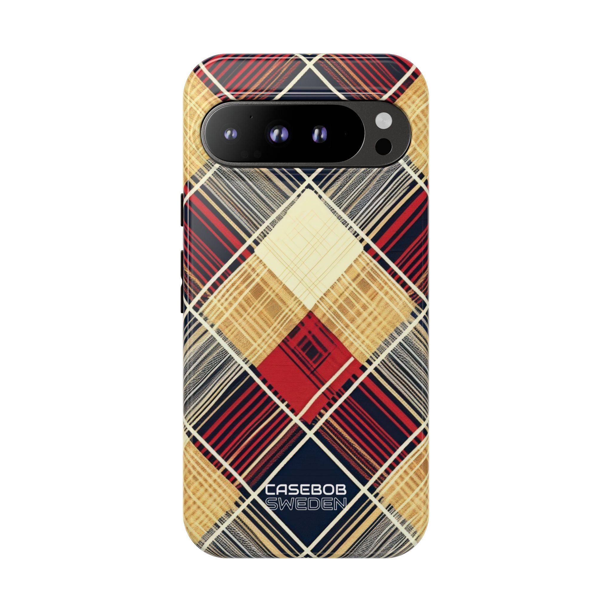 Plaid Diamond Tapestry Google Pixel 9 - Tough