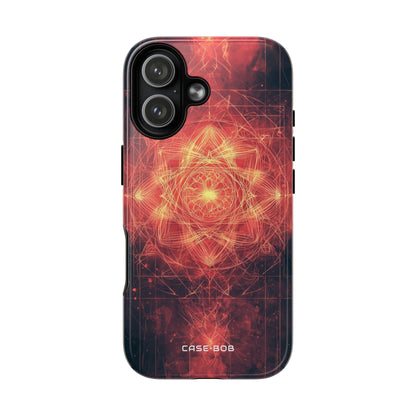 Radiant Mandala iPhone 17 Case - Tough+