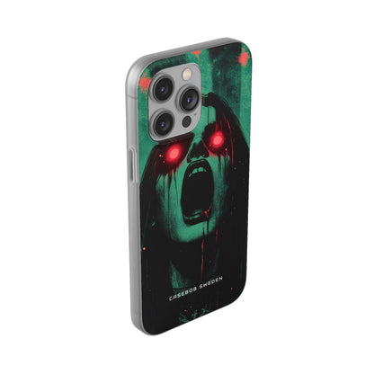 Haunting Glow of Gothic Eyes iPhone 14 - Flexi Phone Case