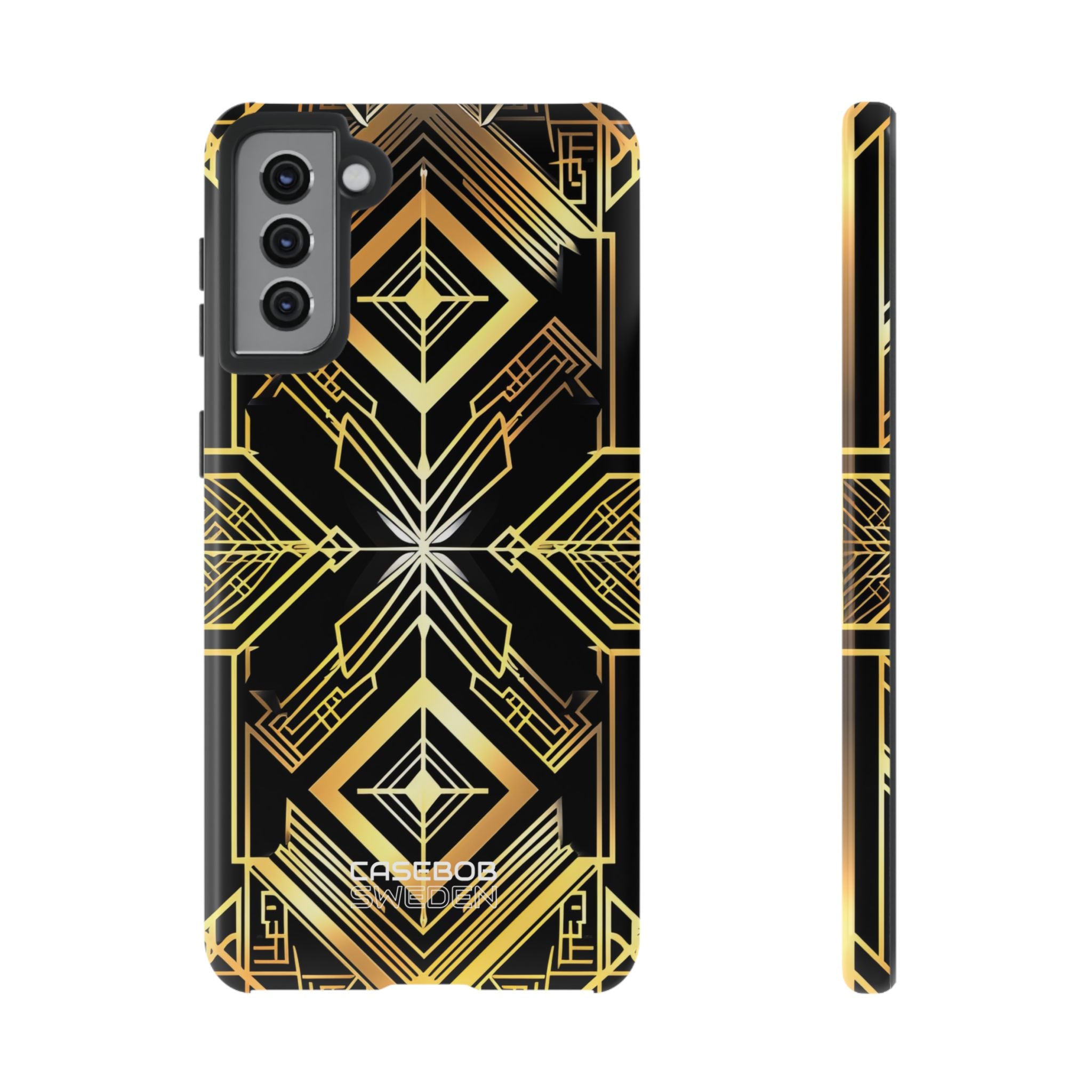 Golden Geometric Symphony  Samsung S21 - Tough