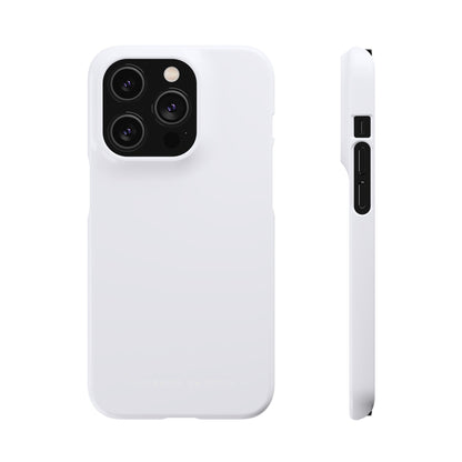 Ghost White iPhone 14 - Slim Phone Case