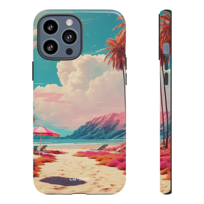 Vibrant Umbrellas Stand - iPhone Case