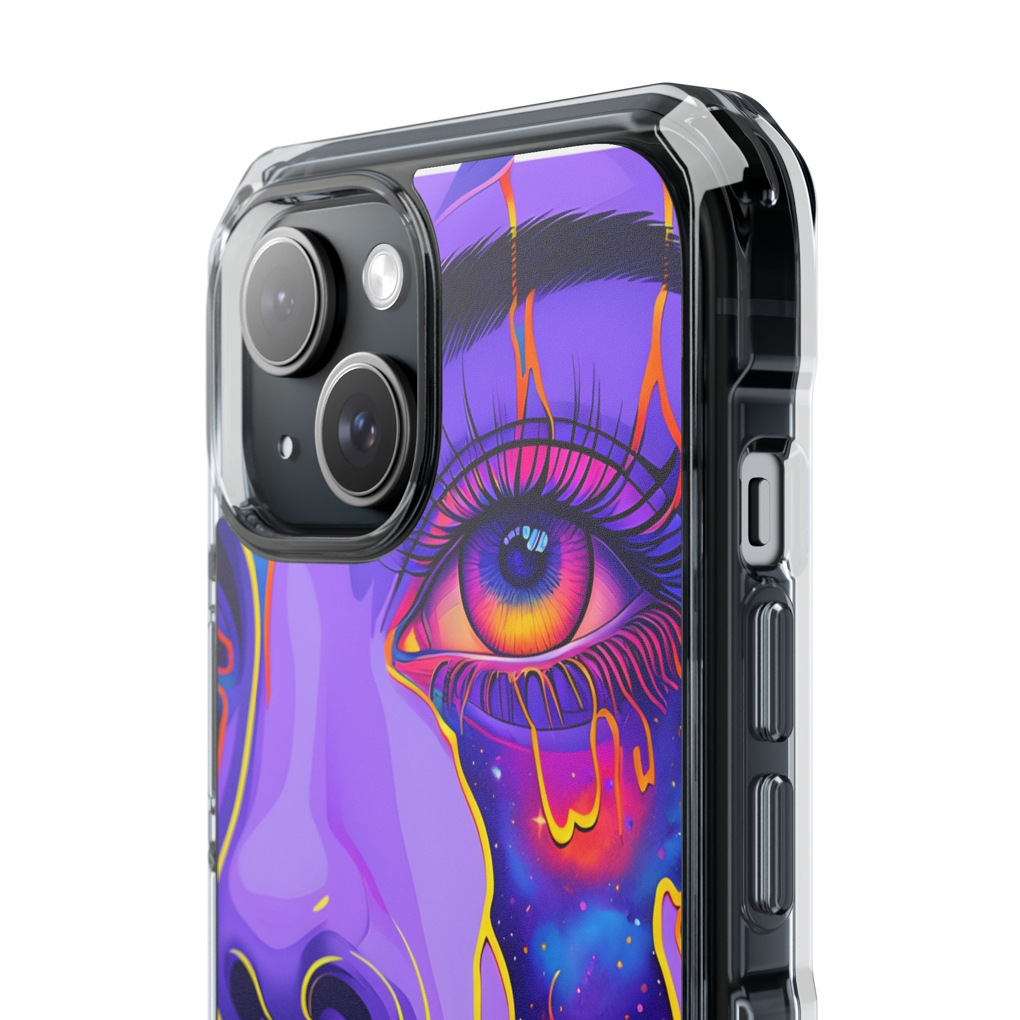 Cosmic Dreamscape Eye iPhone Case - Impact