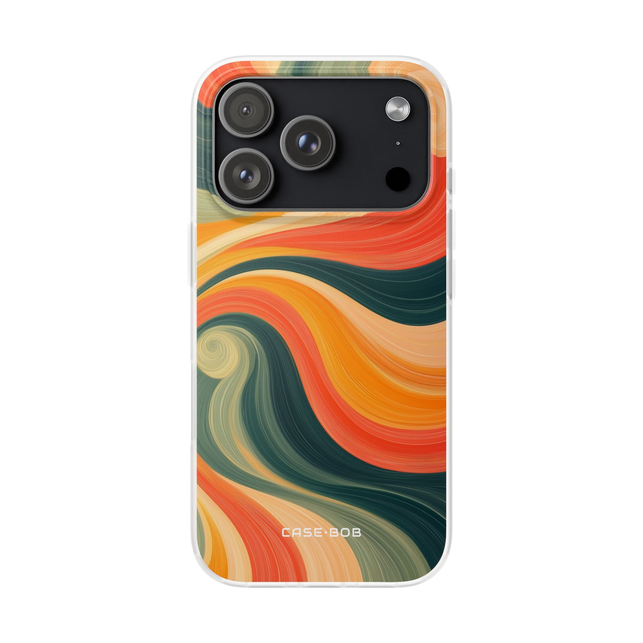 Swirling Ember iPhone 17 Pro Case - Soft