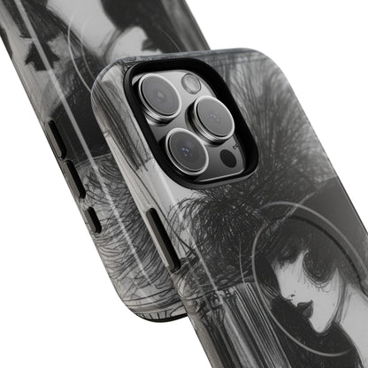 Vintage Feather Elegance iPhone 16 - Tough+