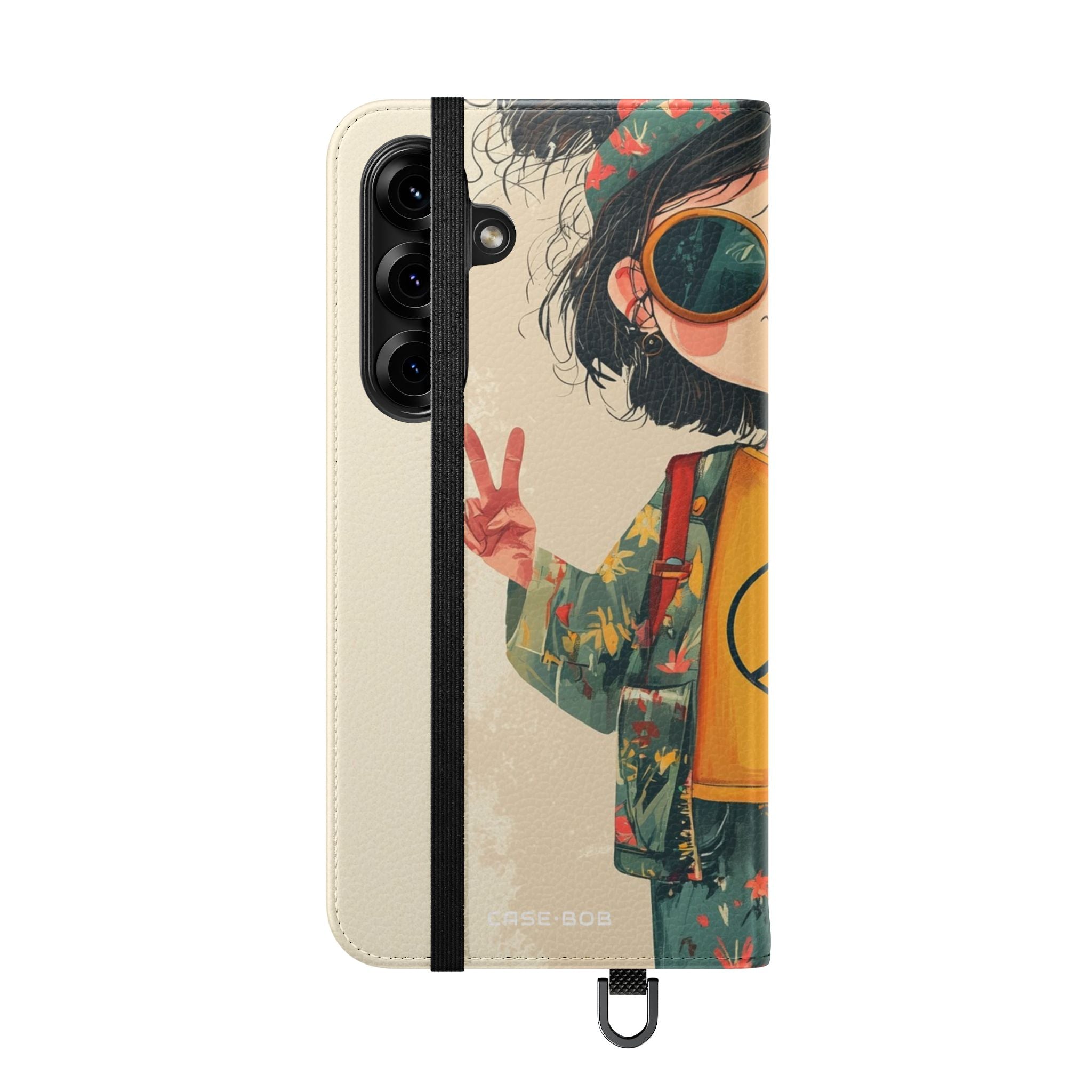 Peace Pigtails - Samsung S25+ Case - Wallet