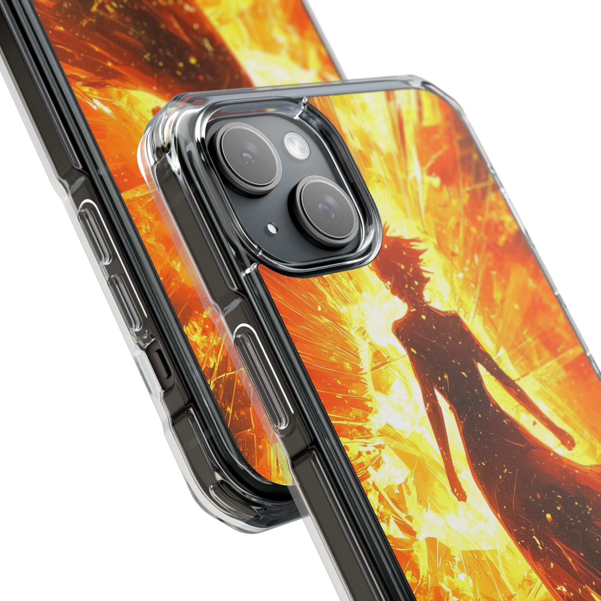 Fiery Energy Erupts iPhone Case - Impact