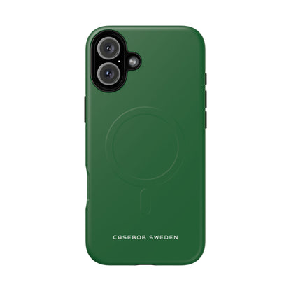 Dark Green iPhone 16  Tough+ Phone Case