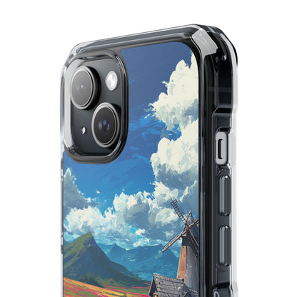Impressionistic Summer Windmill iPhone Case - Impact