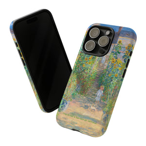 The Artist's Garden at Vétheuil - Protective Phone Case