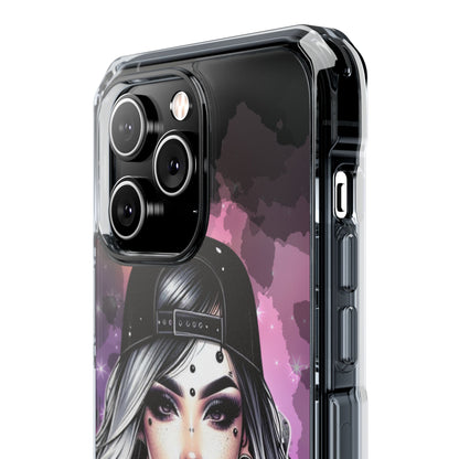 Silver Sip Nebula iPhone 14 Pro Max Case - Impact