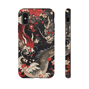 Oni Demons & Sacred Symbols - Protective Phone Case