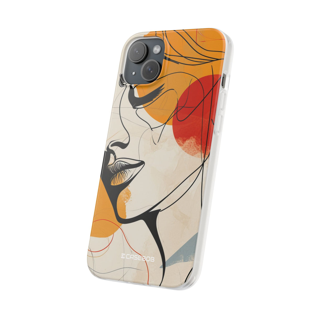 Contemplative Warmth | Flexible Phone Case for iPhone