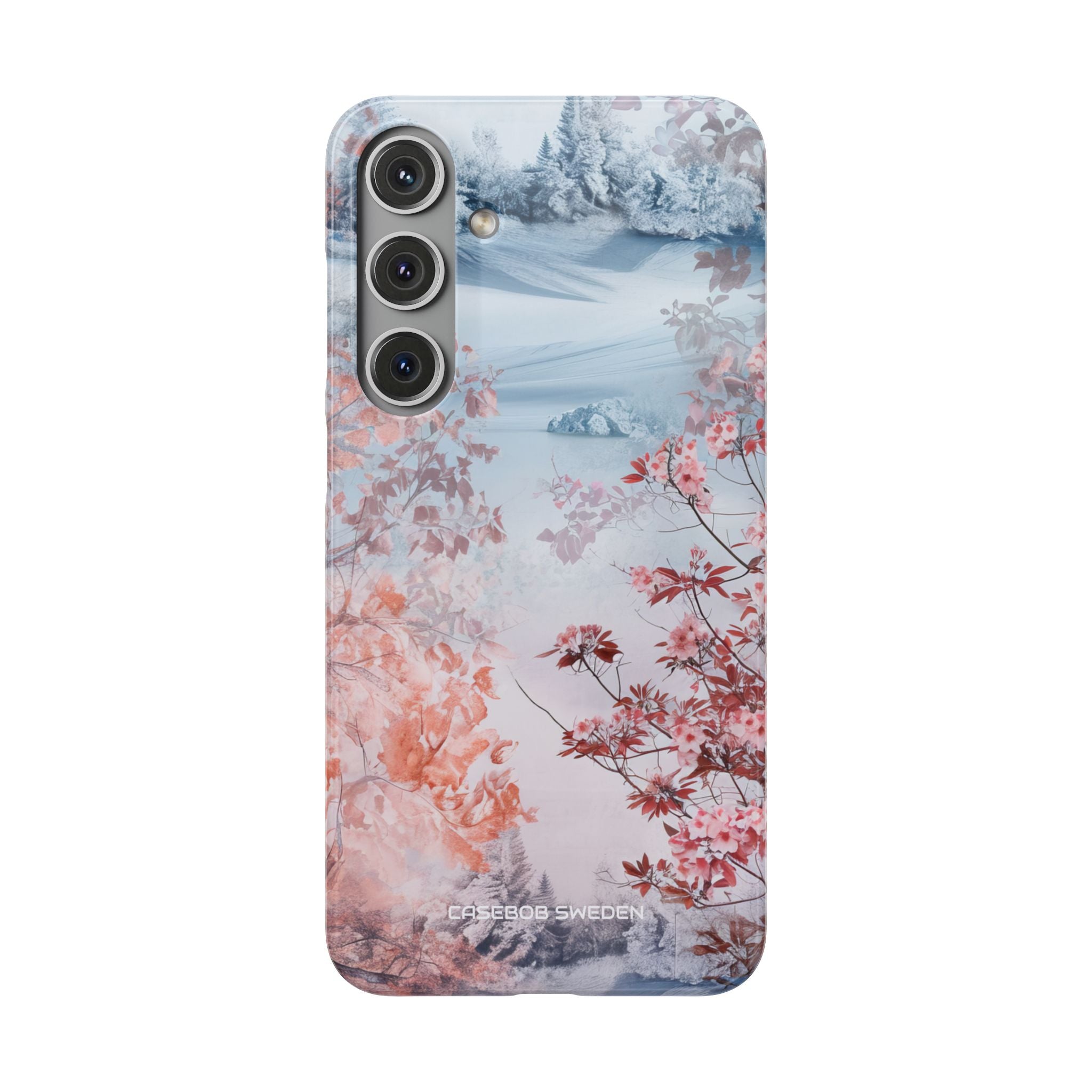 Floral Serenity Case - Slim Samsung S24 Phone Case