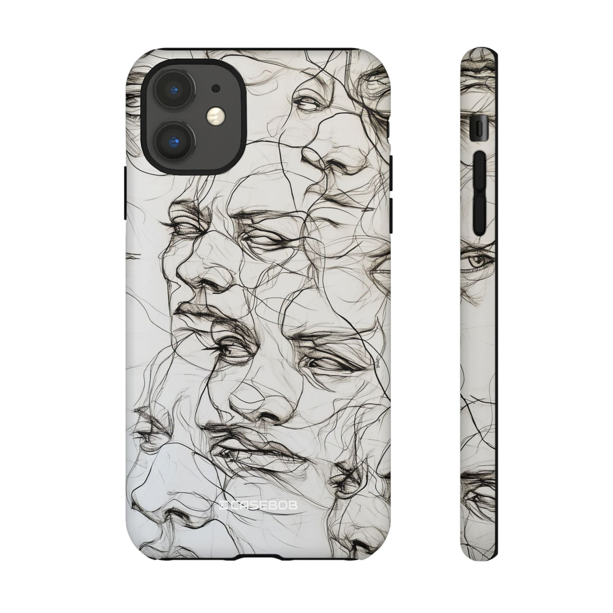 Ethereal Faces | Protective Phone Case for iPhone