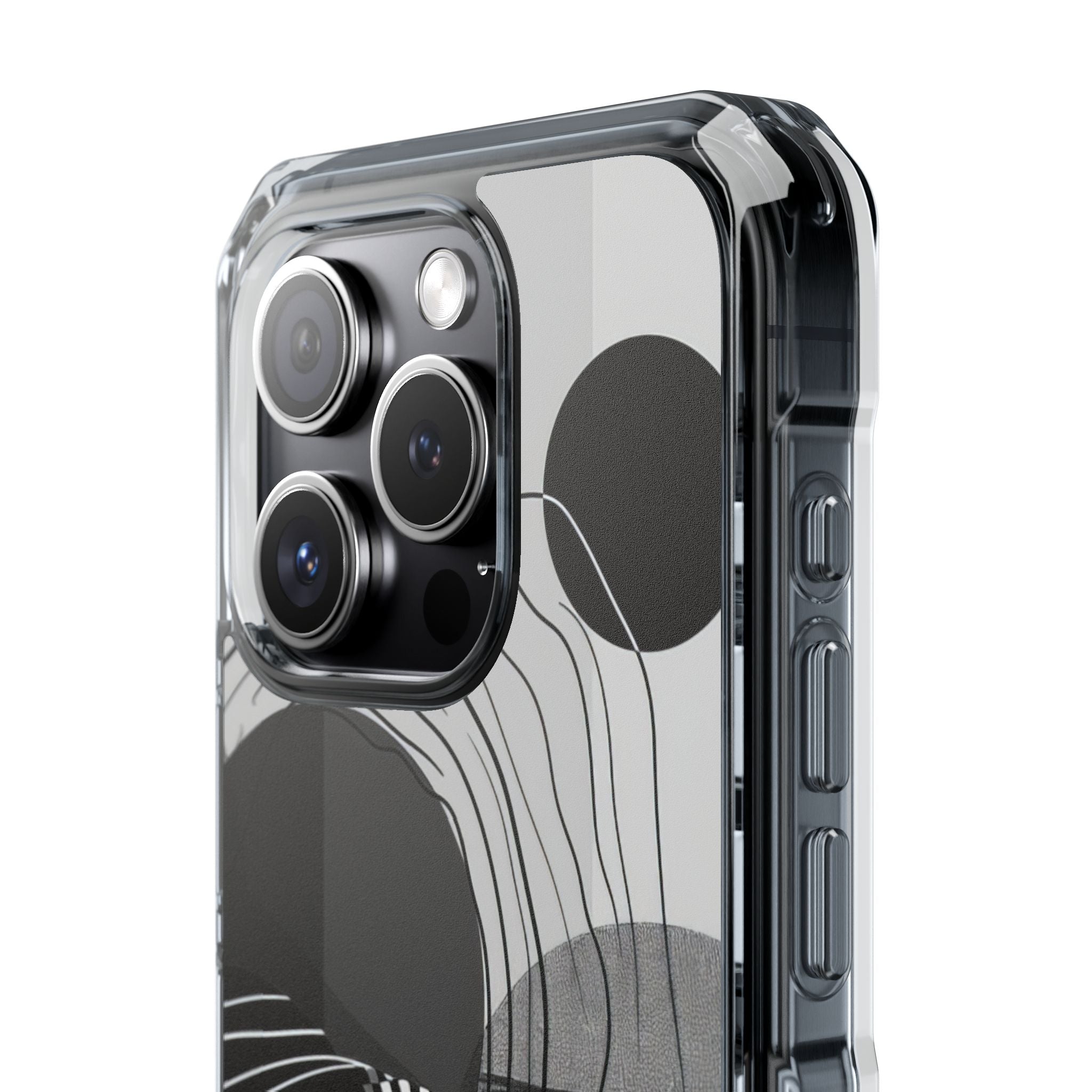 Monochrome Dynamics - Phone Case for iPhone