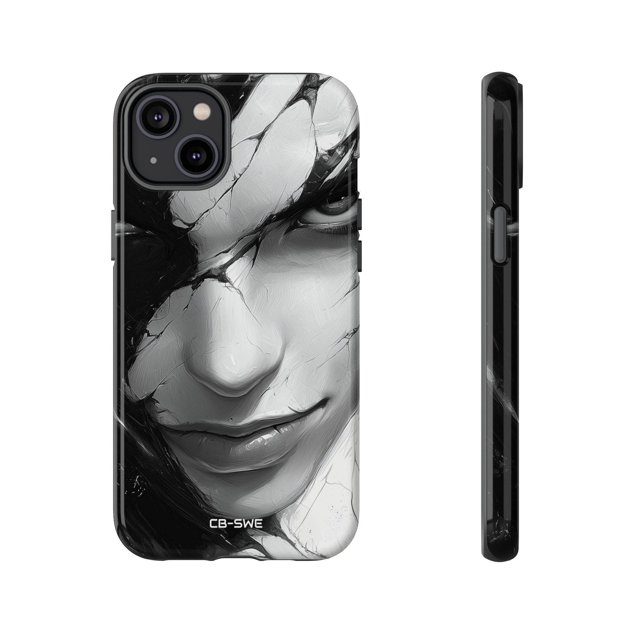 Shattered Gaze Reflects - iPhone Case