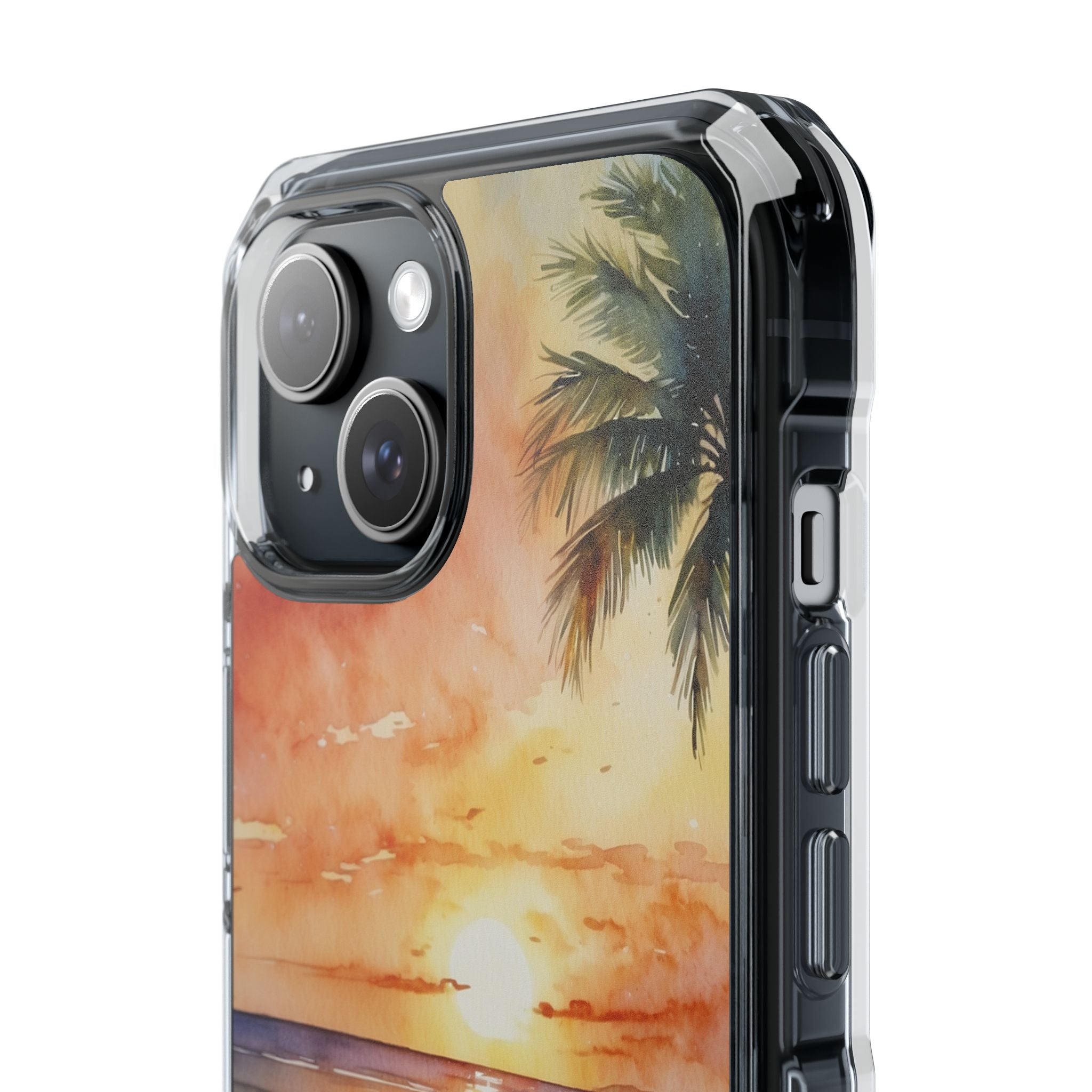 Sunset Palm iPhone 15 Case - Impact
