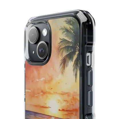 Sunset Palm iPhone 15 Case - Impact