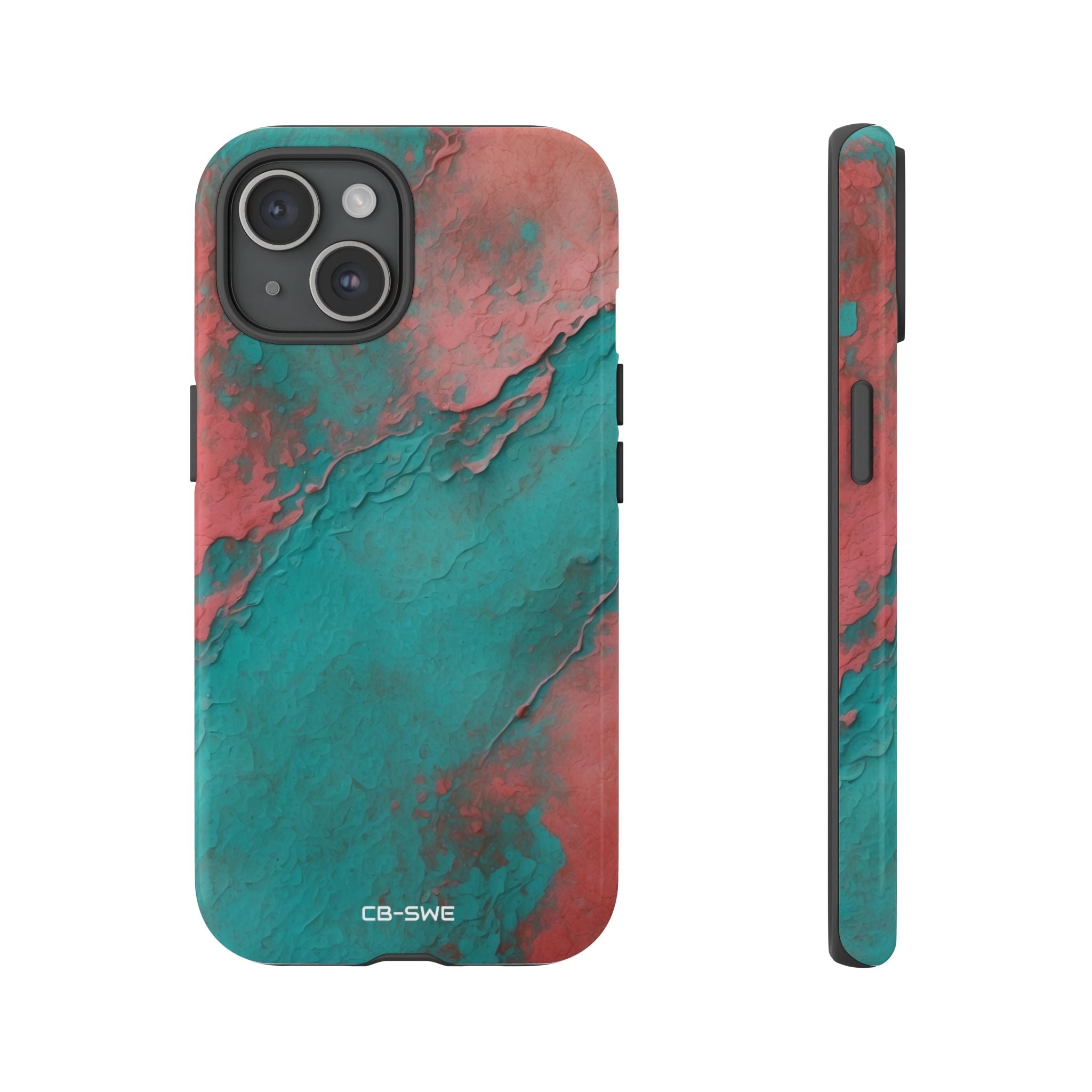 Turbulent Coral Flow - iPhone Case