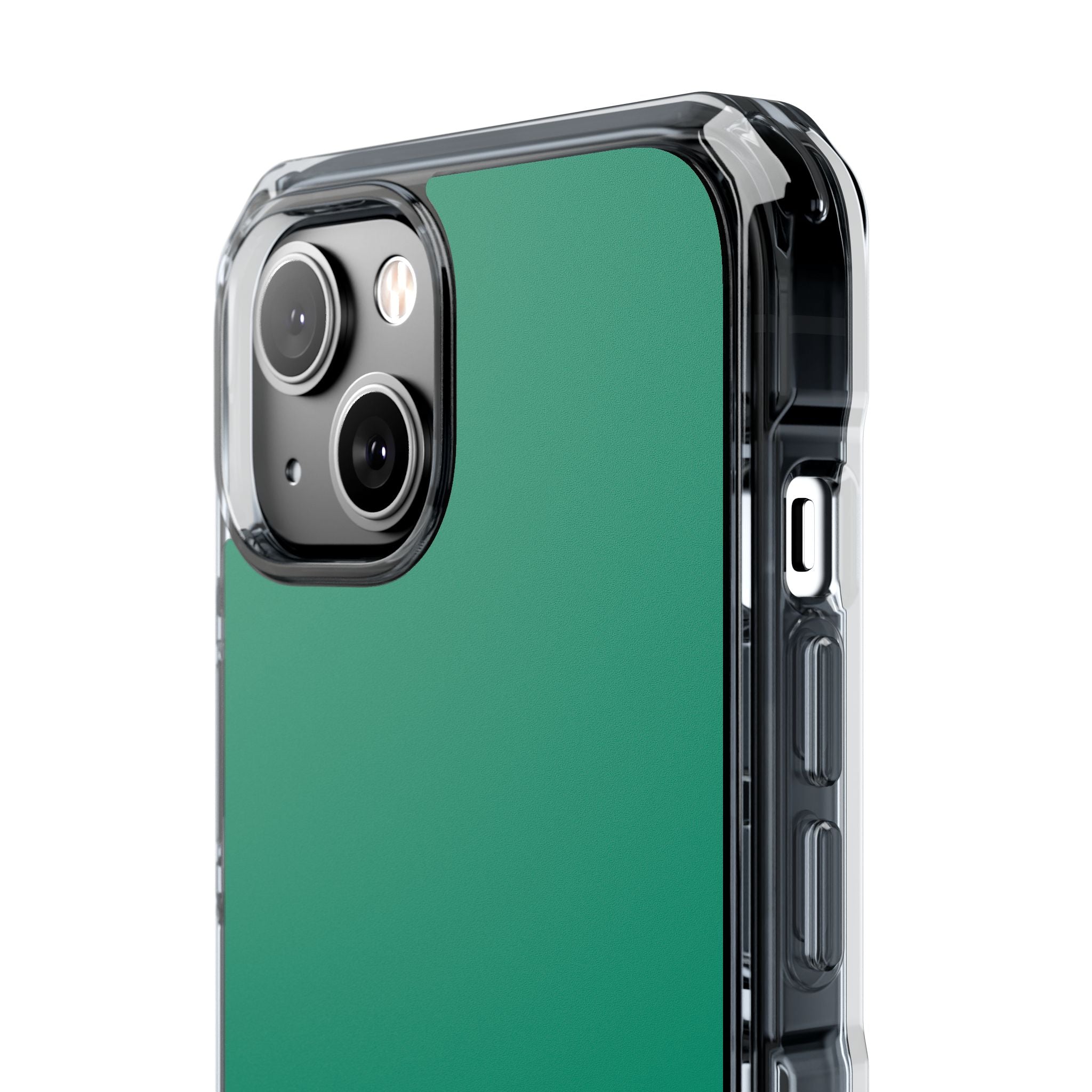 Emerald Green Shade - Clear Impact Case for iPhone