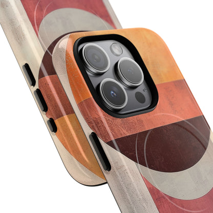 Sunset Orb iPhone 15 Pro Case - Tough+