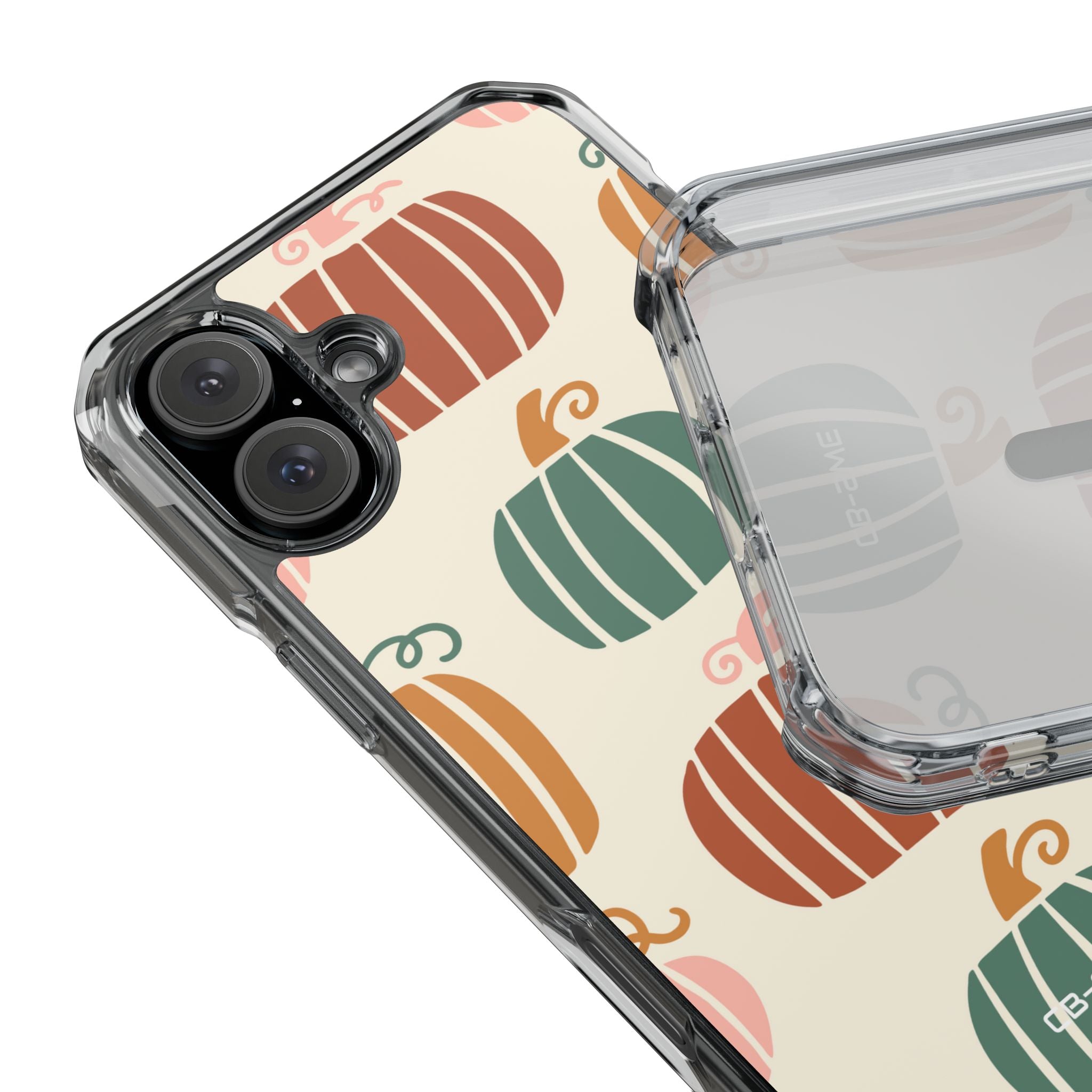 Whimsical Pumpkin Harmony iPhone Case - Impact